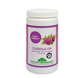 Se Natur Drogeriet Cardulon 500 mg (90 kapsler) hos Helsegrossisten.dk