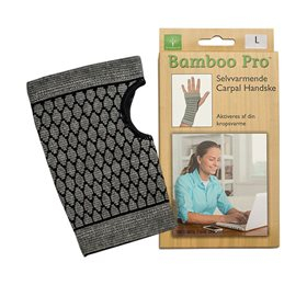 Bamboo Carpal handske, Str. L
