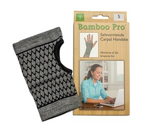 Bamboo Carpal handske, Str. S