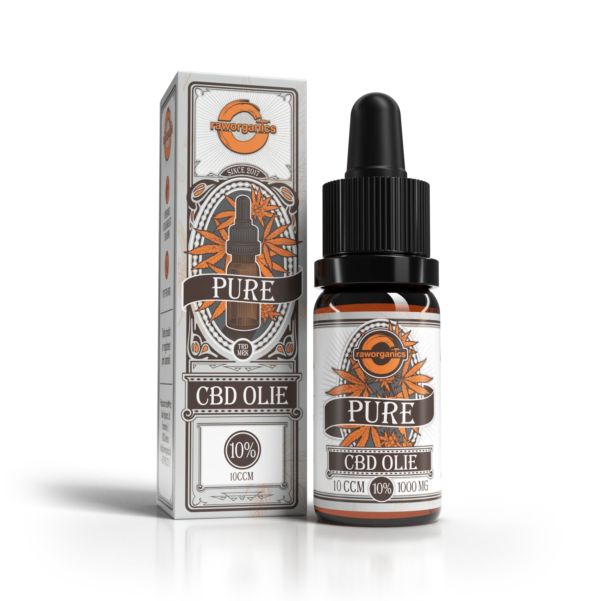 Raworganics Pure CBD olie 10%