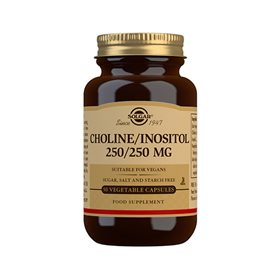 Solgar Choline/Inositol 250/250 mg - 50 kap.
