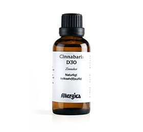 UDSALG Allergica Cinnabaris D30 • 50ml. køb billig