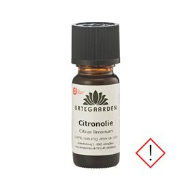 UDSALG Urtegaarden Citronolie Ø • 10ml. x køb billig