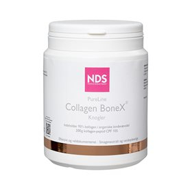 Se NDS Collagen BoneX &bull; 200g. hos Helsegrossisten.dk