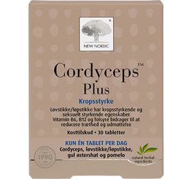 UDSALG New Nordic Cordyceps Plus 30 tabl. køb billig