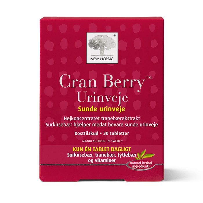 New Nordic Cran Berry 30 tabl. DATOVARE 08/2024