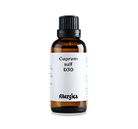 Se Allergica Cuprum sulf. D30, 50ml. hos Helsegrossisten.dk