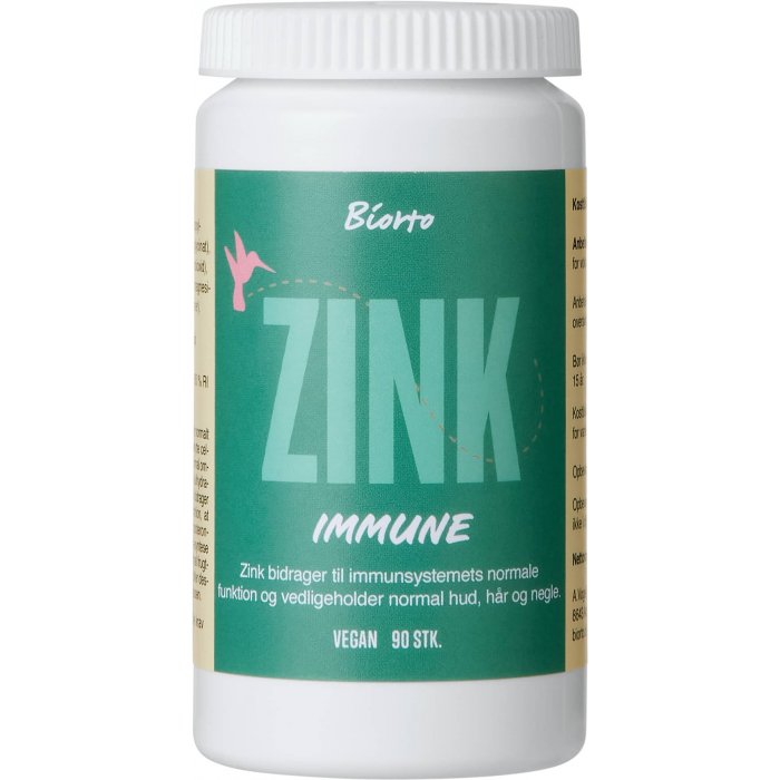 Biorto Zink Immune 90 kap. 