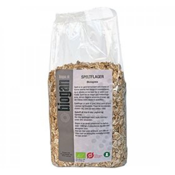 Biogan Spelt Flager Ø • 500 g.