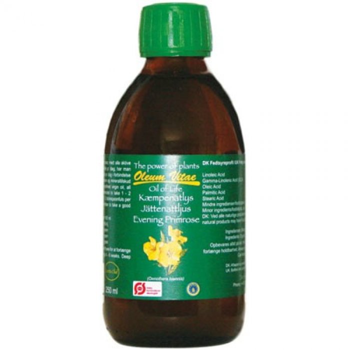 Oil of life Kæmpenatlysolie Ø  • 250 ml.
