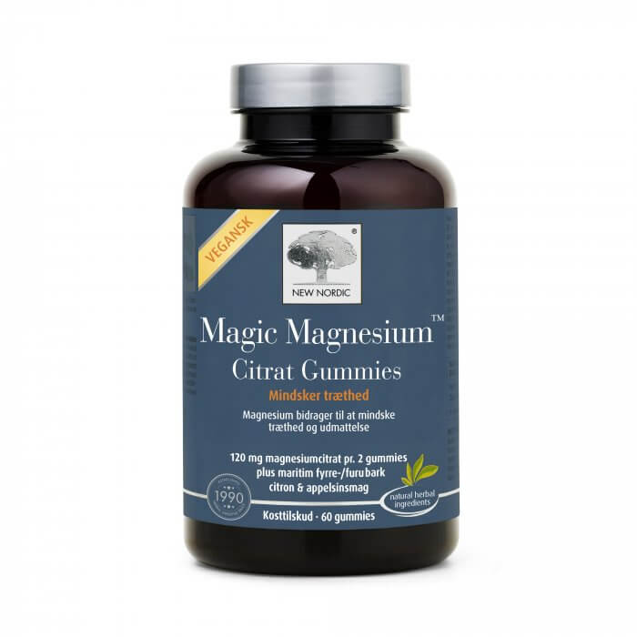 New Nordic Magic Magnesium Citrat Gummies 60 gum.