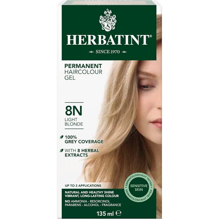 Herbatint 8N Light Blond • 150 ml.  X