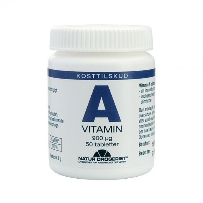 ND A-Vitamin • 50 tab.