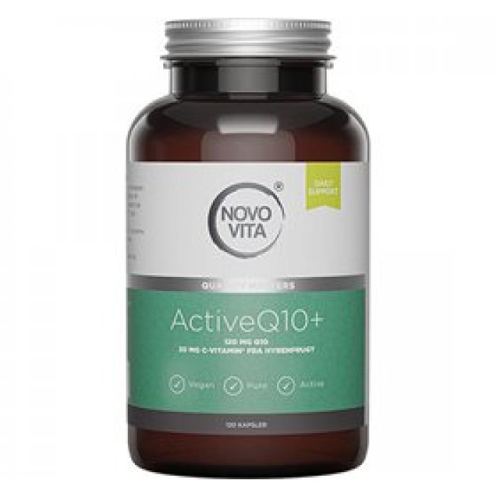 NovoVita Active Q10+ 120 kap - 2 for 570,-