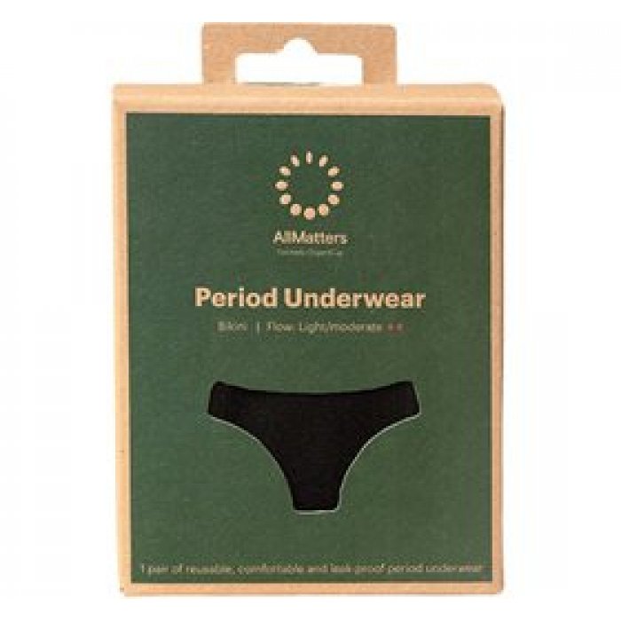 AllMatters Menstruationstrusser Bikini Underwear Light/Moderate XXL