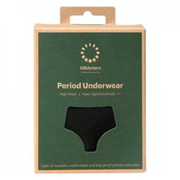 AllMatters Menstruationstrusse High Waist Underwear Light/Moderate XS