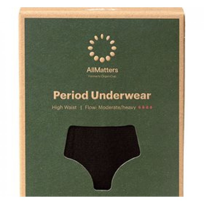 AllMatters Menstruationstrusse High Waist Underwear Moderate/heavy XXL