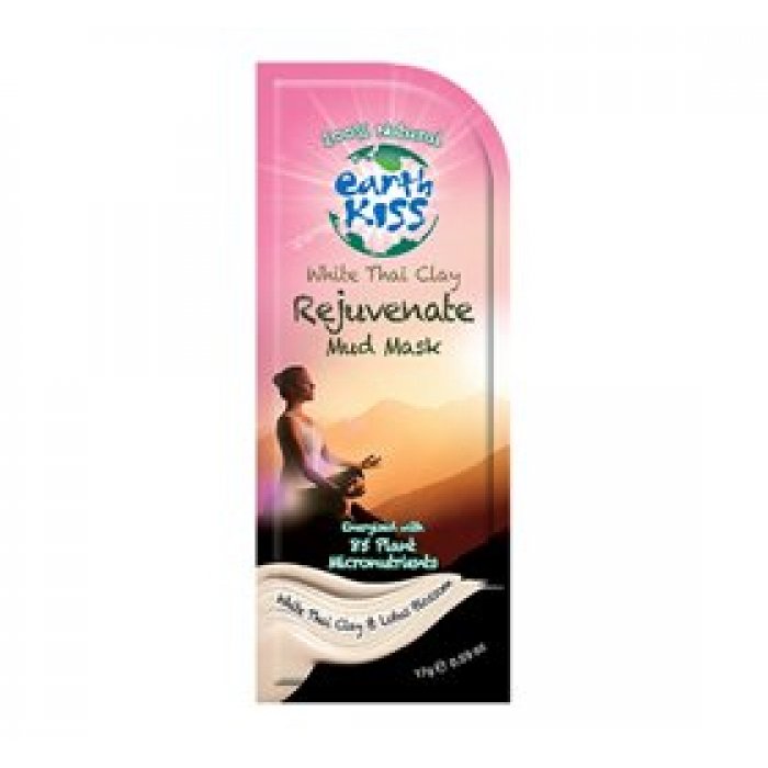Earth Kiss Ansigtsmaske White Thai Mud Mask • 17g.
