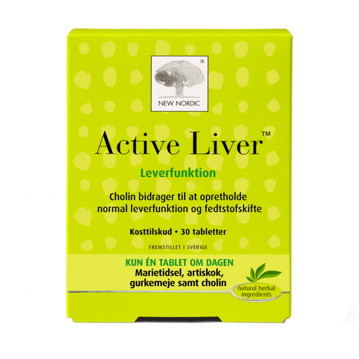 New Nordic Active Liver™ 60 tabletter