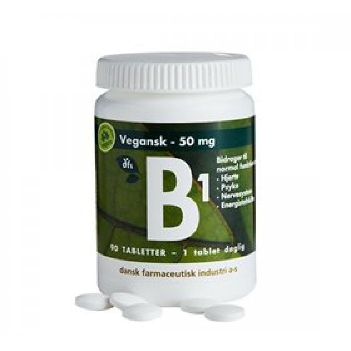 DFI B1 50 mg Vegansk 90 tab.