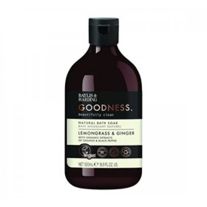 Baylis & Harding Goodness Badesæbe lemongrass & ginger • 500ml.