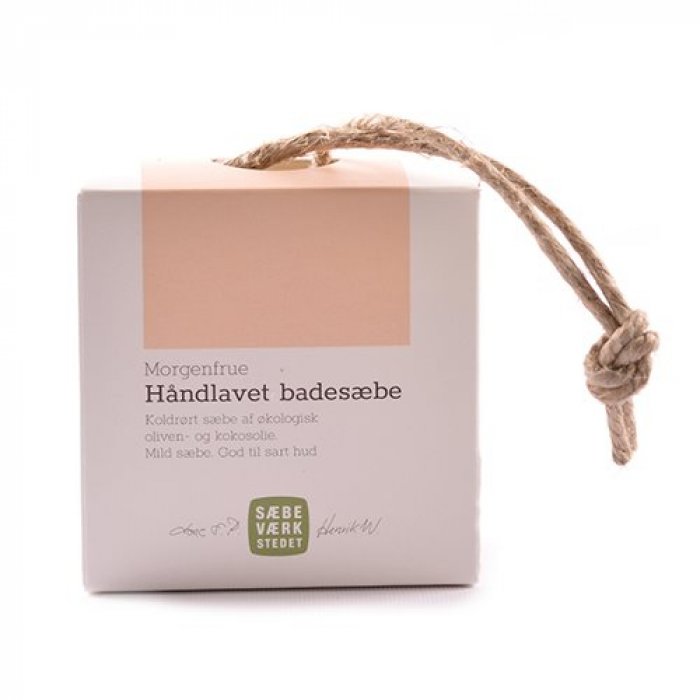 Sæbeværkstedet Badesæbe på snor Morgenfrue • 150g.