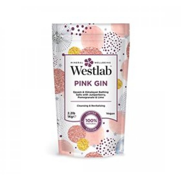 Westlab Badesalt Pink Gin • 1 kg.