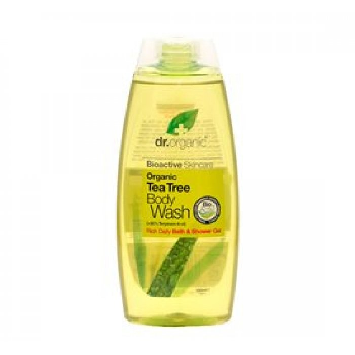 Dr. Organic Bath & Shower Tea Tree • 250 ml.