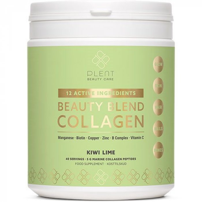Plent Beauty Blend Collagen Kiwi Lime 277g