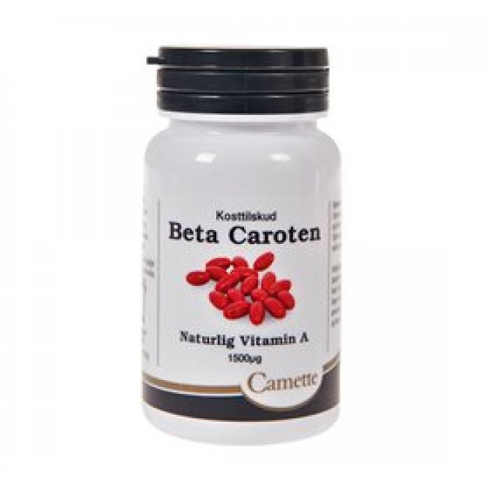 Camette Beta Carotene - 100 kap.