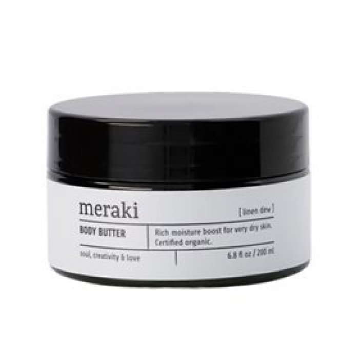 Meraki Body butter, Linen dew • 200 ml