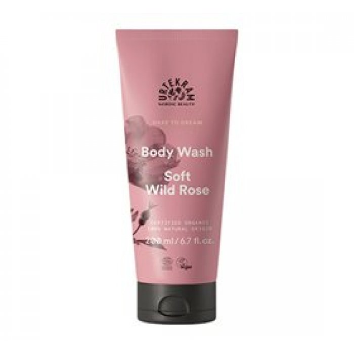 Urtekram Body Wash Soft Wild Rose 200 ml.