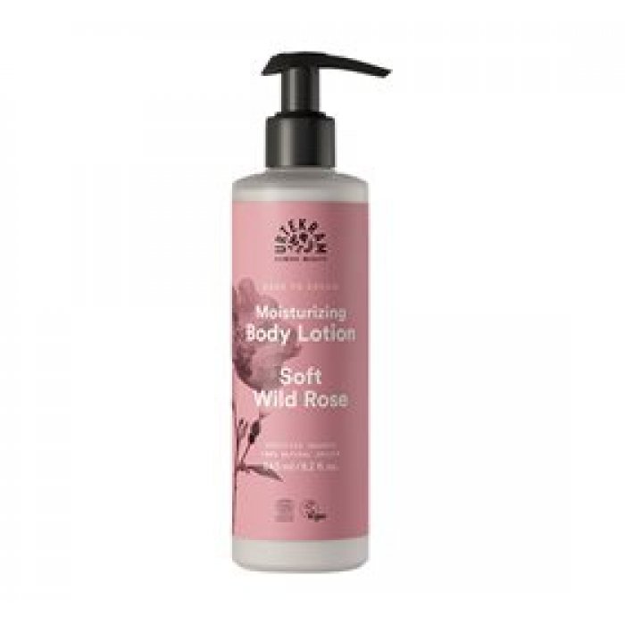 Urtekram Bodylotion Soft Wild Rose • 245ml.