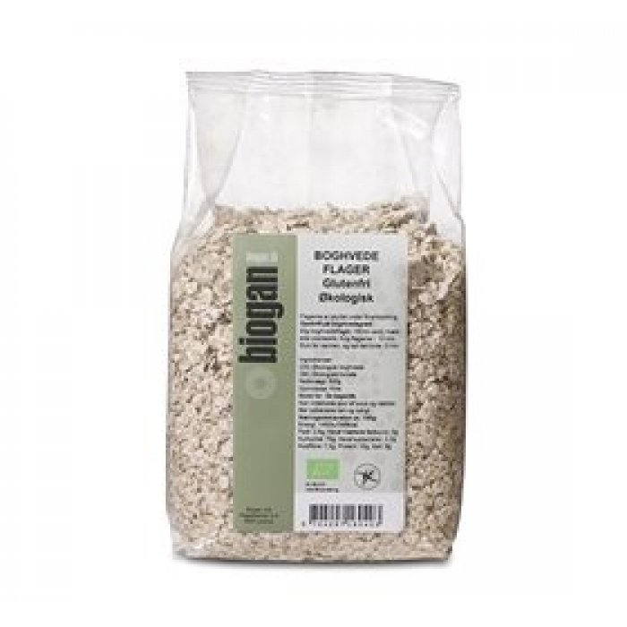 Biogan Boghvedeflager glutenfri Ø • 500g.