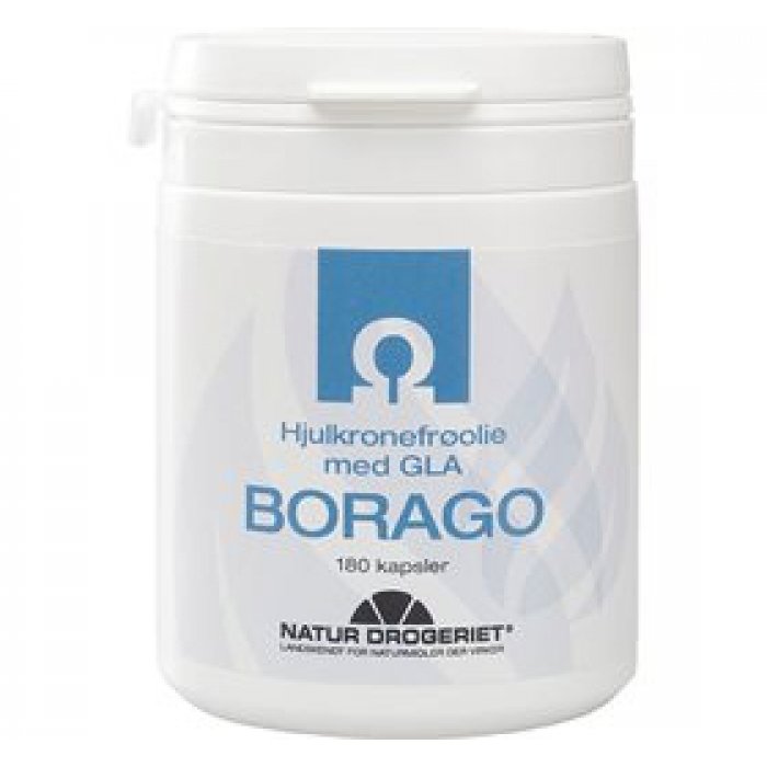 ND Borago hjulkroneolie • 180 kap.