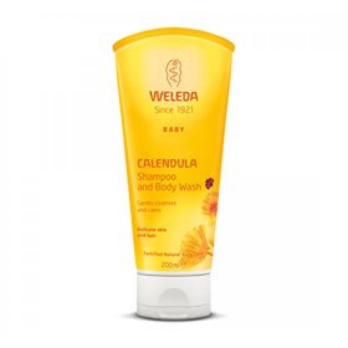 Weleda Calendula Shampoo & Body Wash 200 ml. 