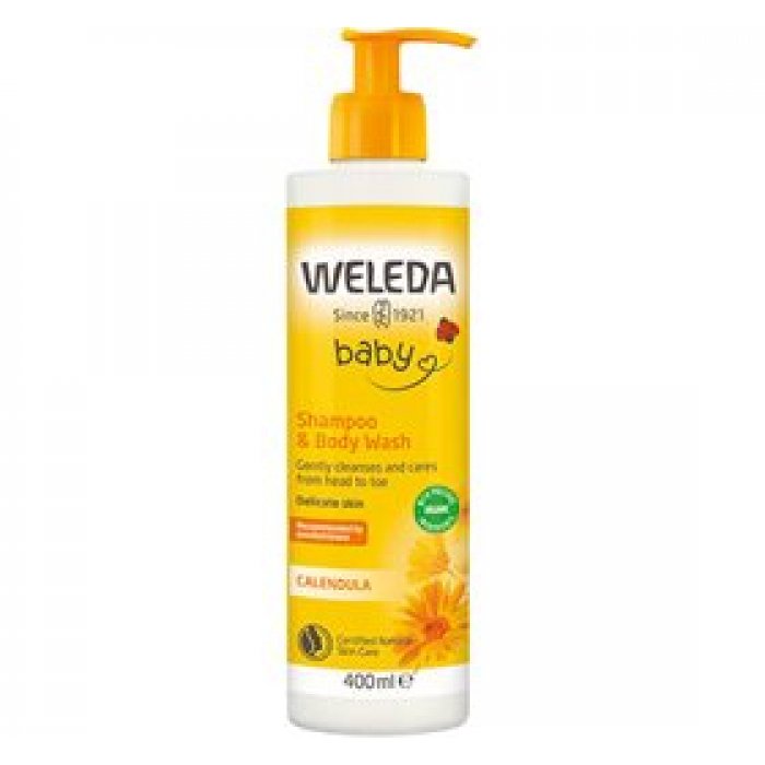 Weleda Calendula Shampoo & Body Wash 400 ml. 