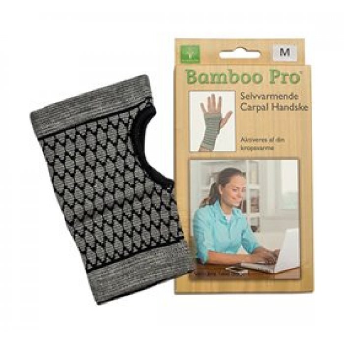 Bamboo Carpal handske, Str. M