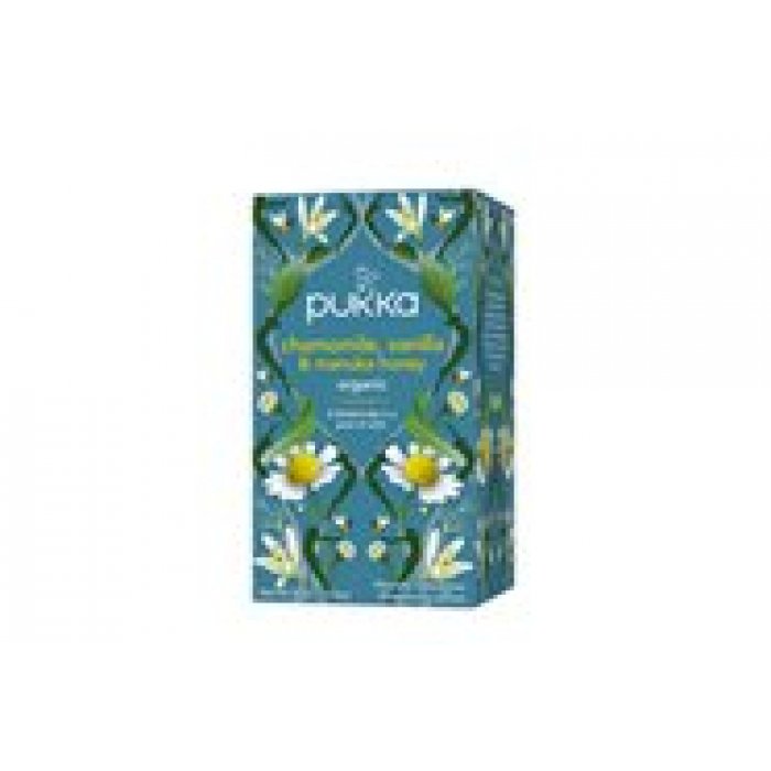 Pukka Chamomile te Ø m. Vanilla & Manuka Honey • 20 br.