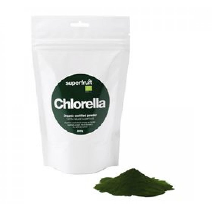 Chlorella pulver Ø Superfruit 200g.