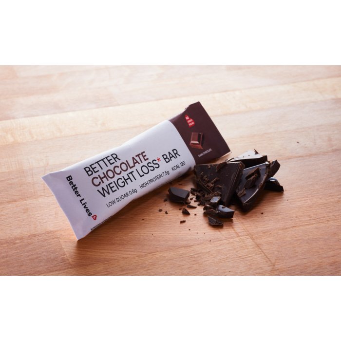 Betterlives Protein weight loss bar Crunchy Chokolade