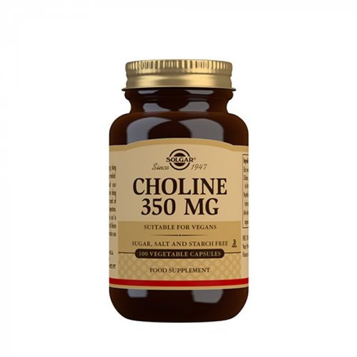 Solgar Choline 350mg - 100 kap.