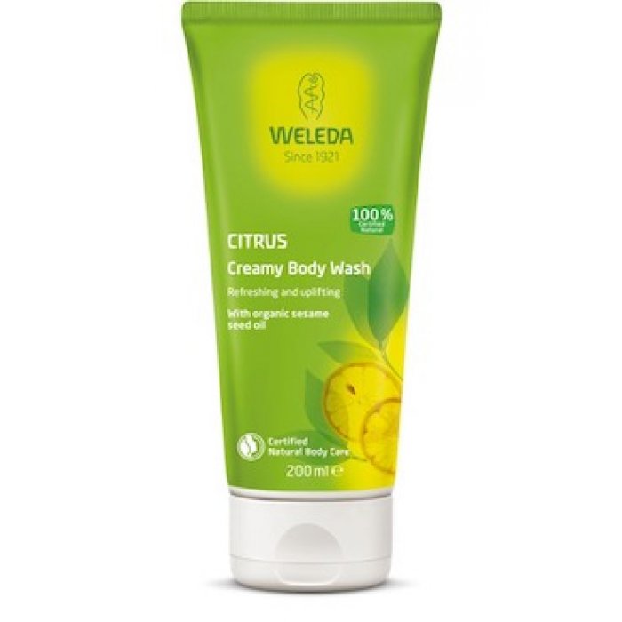 Weleda Creamy Body Wash Refresh Citrus 200 ml. 