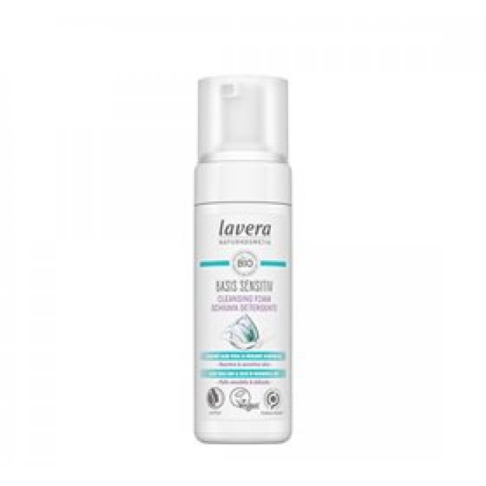 Lavera Cleansing Foam Basis Sensitiv • 150 ml. 