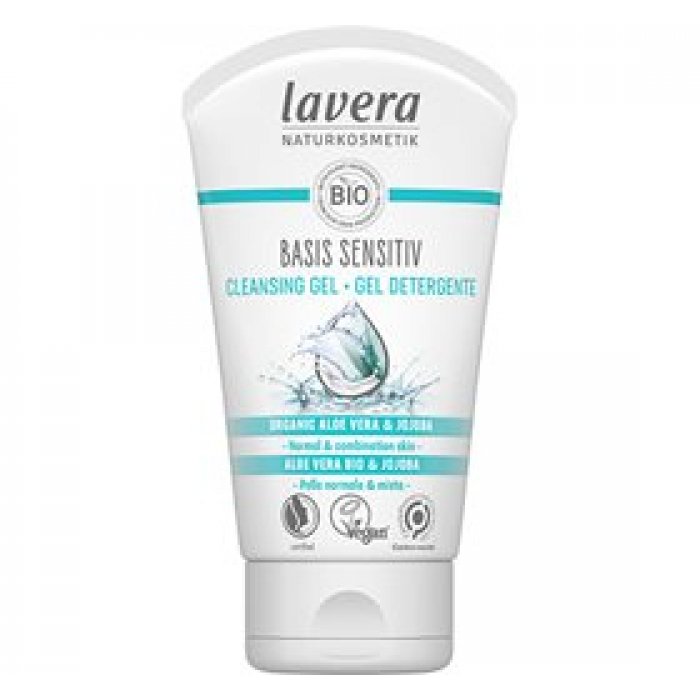 Lavera Cleansing Gel Basis Sensitiv • 125 ml. X dato 11/25