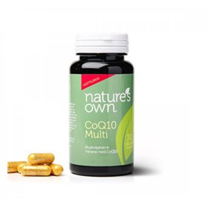 Natures Own CoQ10 Multi Whole Food • 30 kaps.