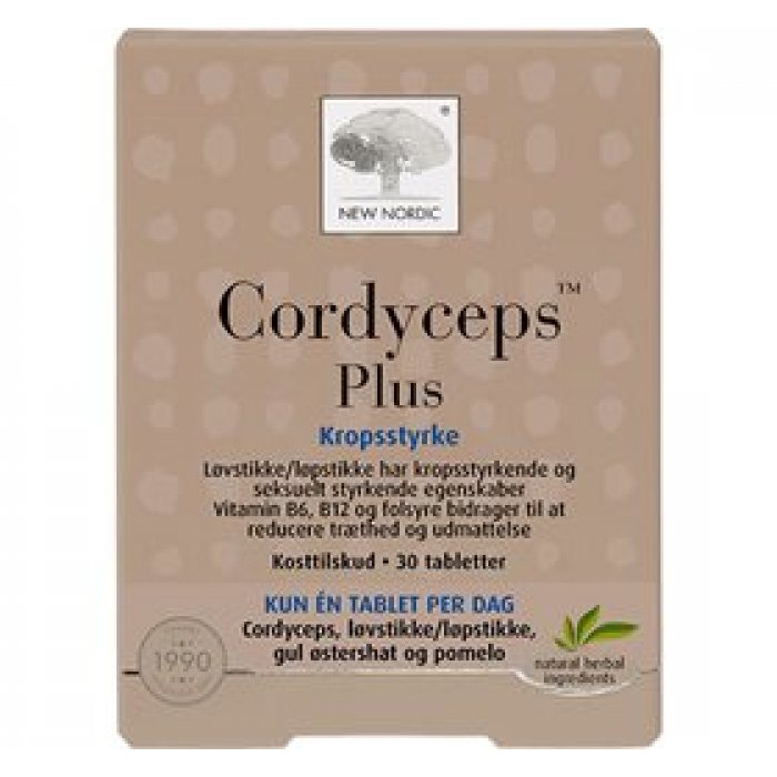 New Nordic Cordyceps Plus 30 tabl. 