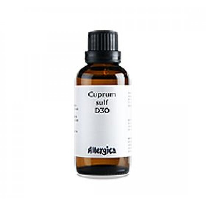 Allergica Cuprum sulf. D30 • 50ml.