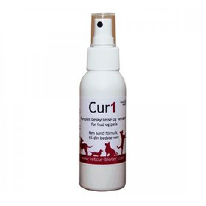 Cur1 Spray t.hund, hud & pels