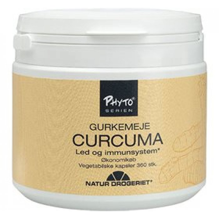 ND Curcuma m. gurkemeje 360 kapsler